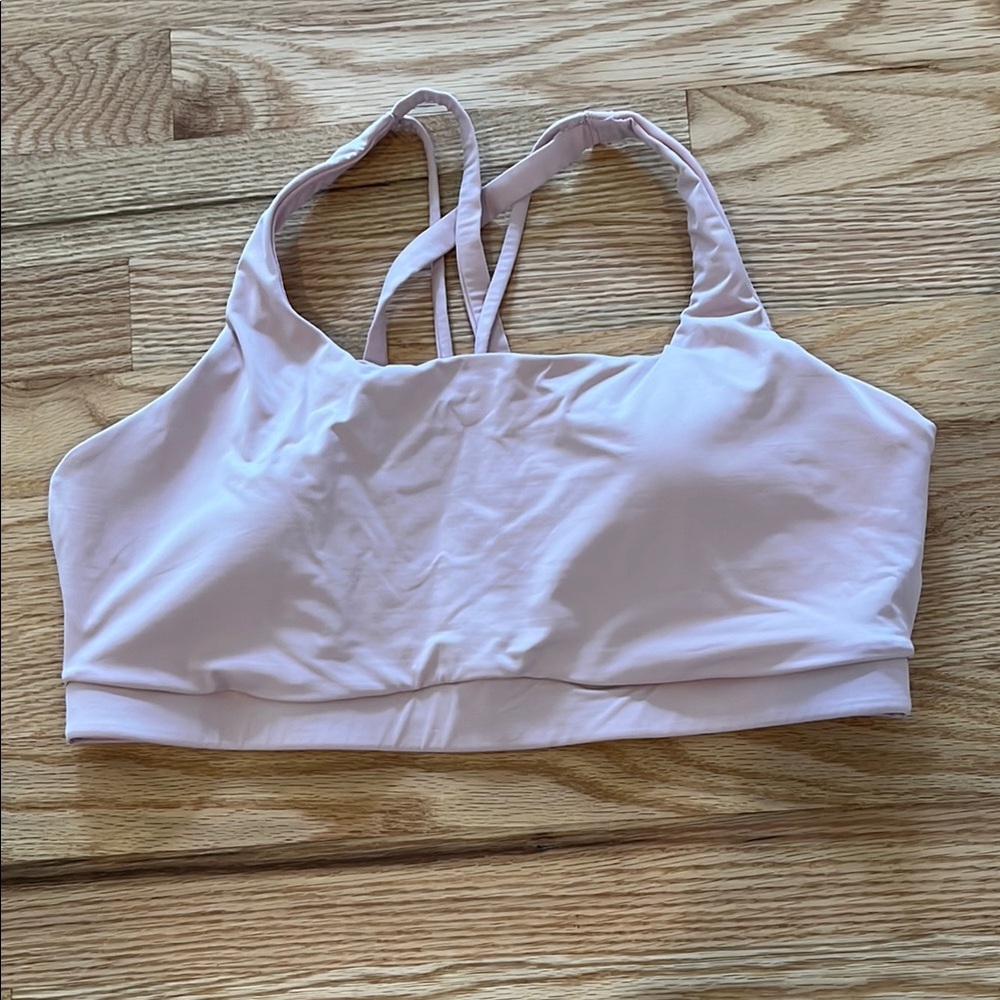 Lululemon light pink Sports Bra
